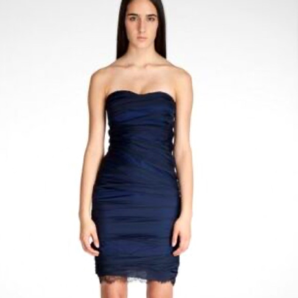 DVF “Lele” Ruched Silk Dress NYT